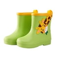 thumbnail image 4 of Rgdypko Boys Girls Sneakers Children Shoes Fashionable Cute Cartoon Rain Boots Outdoor Rainy Weather Boots School Walking Shoes, 4 of 4