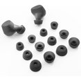 thumbnail image 1 of wonima02 Eartips Replacement for Jabra Elite 3 & Elite 4 & Elite 4 Active & Elite 7 Pro & Elite 7 Active & Elite 75t & Elite Active 75t Earbuds Earpad * 6 Pairs (Black & Dark Grey), 1 of 1