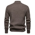 thumbnail image 4 of Mens Turtleneck Sweaters Trendy Slim Fit Pullover Long Sleeve Knitted Sweater Casual Solid Comfort Basic Stretchy Shirts, 4 of 4