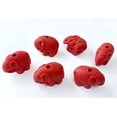 thumbnail image 4 of U8MO 22x38mm red cinnabar large size carved elephant pendant beads 5PCS, 4 of 6