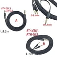 thumbnail image 3 of A reliable 4.4mm cable compatible with ATH GDL3 GL3 headphones, perfect for music lovers, 3 of 5