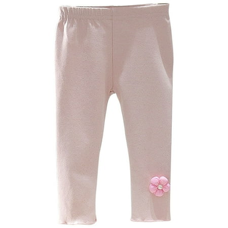

Pimfylm Beach Pants For Toddles Baby Girls Long Bloomers Soft Slub Cotton Harem Pants Pink 4-5 Years