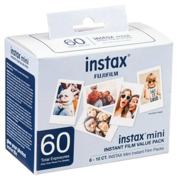 Fujifilm INSTAX Mini Film Value Pack - 60 Images