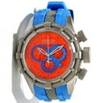thumbnail image 1 of Invicta 10961 Men's Reserve Bolt Sport Orange Dial Blue Rubber Strap Chronograph Dive Watch, 1 of 4