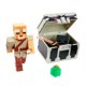 thumbnail image 4 of Figura de acción MATTEL Minecraft Vanilla Cofre de batalla con armadura y espada de lujo, 4 of 4