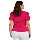 thumbnail image 3 of Blusa peplum Roman Fashion /Tallas Extras 0412 (Fiusha) fucsia 40 Roman Fashion BL-ELY-0412-FIUSHA, 3 of 6