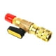 thumbnail image 1 of Kenally Adaptador Universal para el hogar de 1/4 a 5/16 pulgadas, válvulas de bola para de nevera, accesorios para máquinas a Válvulas Amarillo Kenally TO008697-02B, 1 of 6