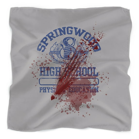 A Nightmare on Elm Street Springwood Victim Bandana (21 in x 21 in)