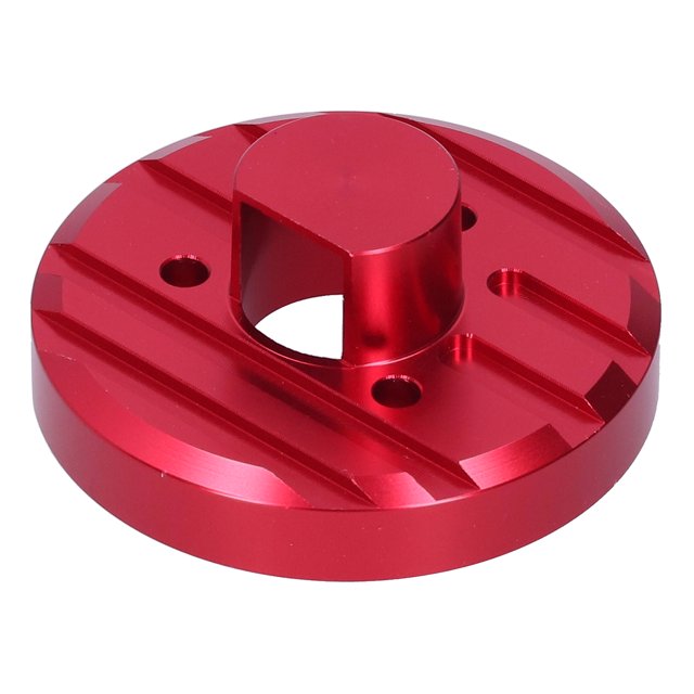 Car Antenna Base Antenna Base Decoration Radio Antenna Base Cover Radio Aluminum Alloy Trim Fit For Jeep Wrangler JK JKU JL JLU 2007-2017Red ANGGREK Otros Vehículos