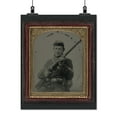 thumbnail image 2 of Print: Unidentified Soldier In Union Corporal's Uniform, Infantry Kepi, 2 of 4