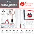 thumbnail image 2 of Franklin Sports Elite Badminton Volleyball Combo Set, 2 of 9