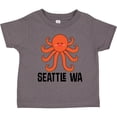 thumbnail image 3 of Inktastic Seattle Octopus Washington Vacation Boys or Girls Toddler T-Shirt, 3 of 5