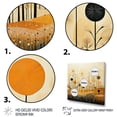 thumbnail image 3 of Designart "Meadow Bold Geometric landscapes I" Abstract Wall Art Print, 3 of 5