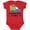 Red, variant on Inktastic Grandmama Loves Me Heart Truck Boys Baby Bodysuit