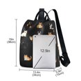 thumbnail image 3 of FORMRS Women's Travel Backpack Purse Anti-Theft Hidden Pockets Casual Shoulder Bag, Pixel Cat, 3 of 7