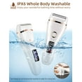thumbnail image 4 of Sentryse Electric Shaver for Women, 3 in 1 Lady Electric Razor Body Hair Remover, Rechargeable Bikini Trimmer for Face Legs Armpit Underarms, 4 of 9