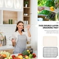 thumbnail image 1 of BESTYASH 2Ud Escurridora Doble Capa De Plástico Para Cocina Con Desmontable Y Funcional, 1 of 6