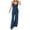 Navy, variant on Aayomet Womens Jumpsuits Casual Summer Women's Fashion Solid Color Suspenders Wide Leg Jumpsuit,Navy XL