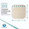 thumbnail image 2 of Dynarex DynaDerm Hydrocolloid Dressings, Sterile Moist Bandages Used for All Kinds of Wounds, 6" x 6," Extra Thin & Latex-Free, Ships in Peel-Down Patches, 1 Box of 5 DynaDerm Hydrocolloid Dressings, 2 of 3