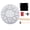 White, variant on Vecoauto 6-Inch Drum Steel Tongue Drum Disc Drum Black Drum Percussion Instrument Drum Musical Instrument