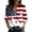 C#Multicolor, variant on 4th of July Shirts for Women Button Down Long Sleeve Blouses American Flag Print Shirt Dressy Casual Tops Patriotic Outfit