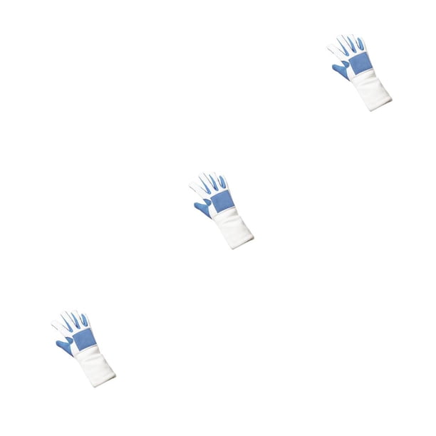 Wosthever Guante de esgrima Reemplazo portátil Protección Adultos Niños Hombres Mujeres Forro de algodón Guantes de entrenamiento flexibles Type1 NO1