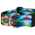 thumbnail image 5 of Country Brook Petz® 1 1/2 inch Deluxe Tie Dye Flowers Dog Collar, Medium, 5 of 5