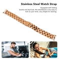 thumbnail image 4 of Watch Band, Stainless Steel Folding Buckle Watch Strap Watchband For Smart Band, 4 of 8