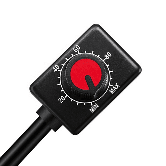 DC 0/1-10V Knob LED Dimmer, Low Voltage Passive Dimmer PWM Dimming for 0-10V or 1-10V Dimmable Electronic LED Driver 9Pc