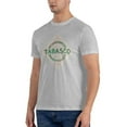thumbnail image 4 of Tabasco Men'S Basic Short Sleeve T-Shirt Gray Medium, 4 of 5