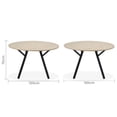 thumbnail image 4 of Mesa Comedor Redonda Mundo In Sibari Desayunador 120 cm Encino Moderno, 4 of 4