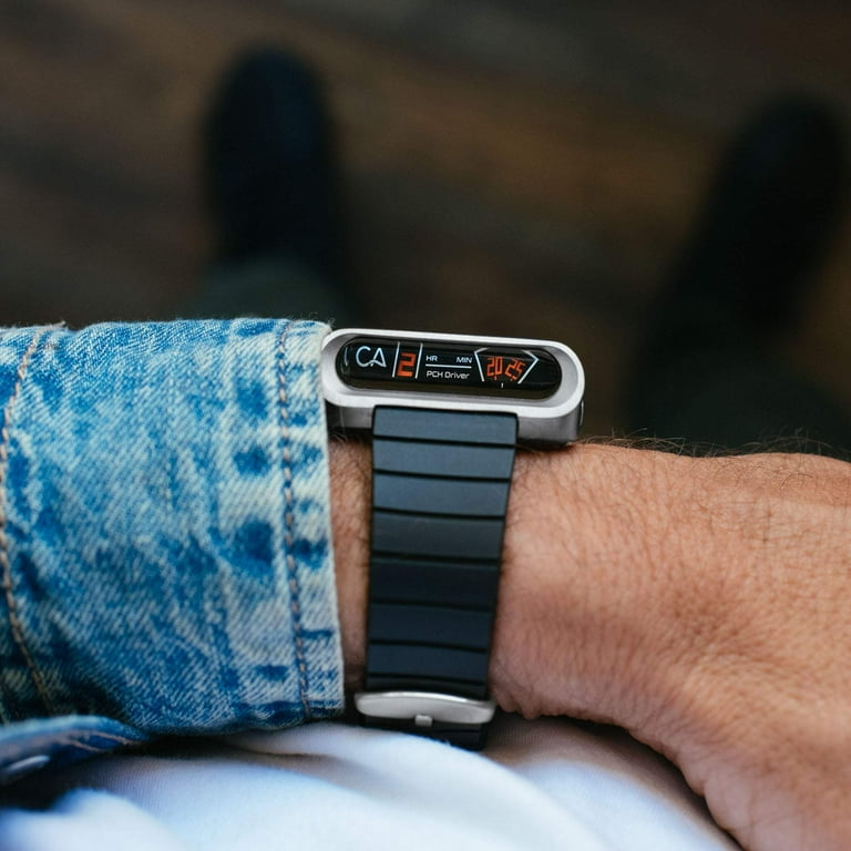 CA PCH Driver Jump Hour Brushed Silver Black - Walmart.com