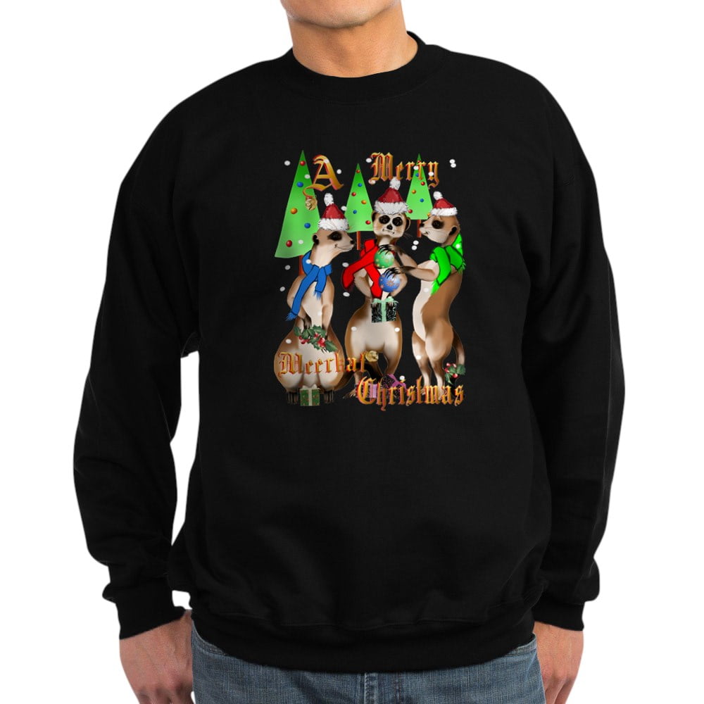 Meerkat Christmas Sweatshirt Hoodie Jumper Kids Fit 