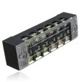 thumbnail image 4 of 600V 15A 6 Position Dual Row Wire Barrier Screw Terminal Connector Panel Block/Strip Bar TB-1506, 4 of 7