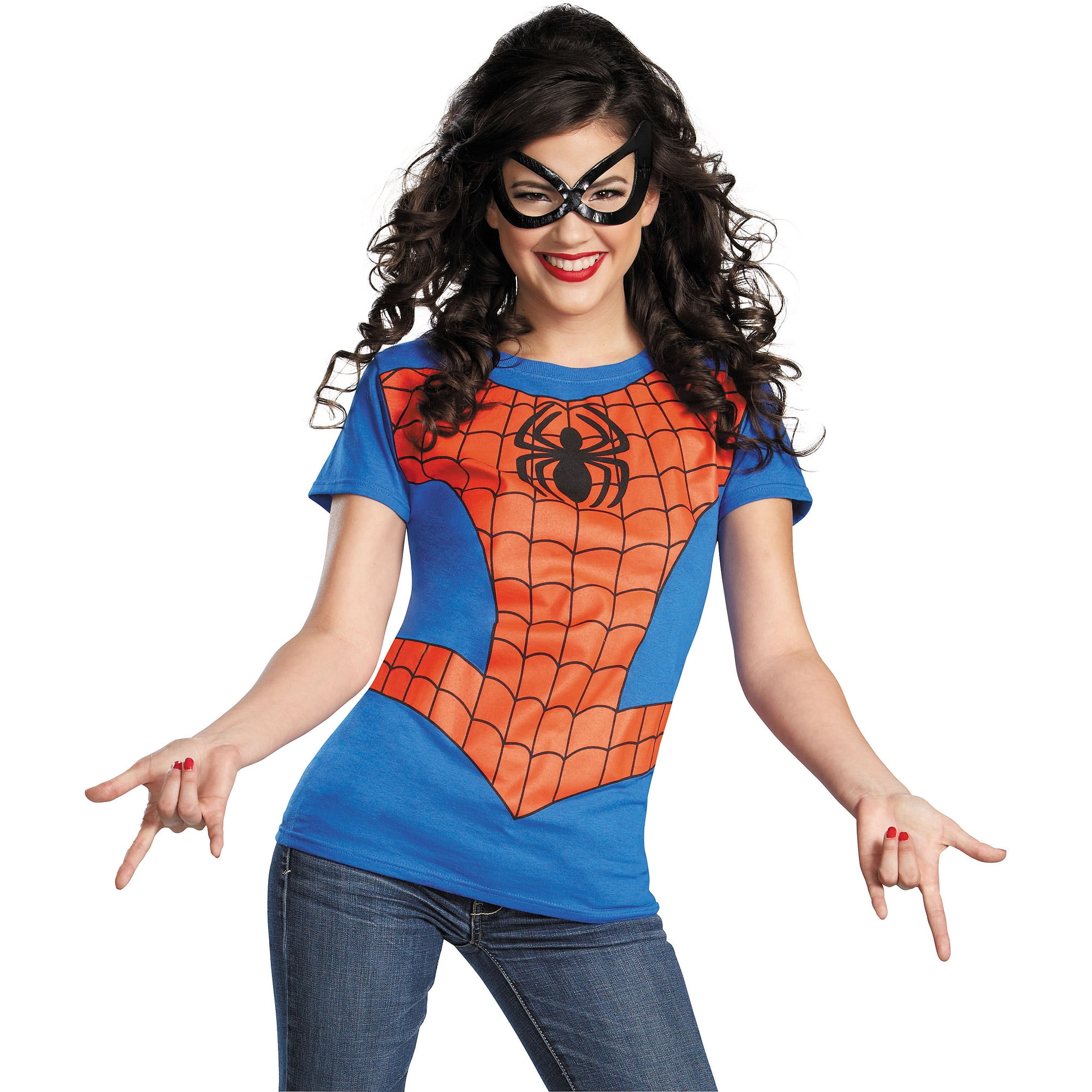 Spider-Girl Women's Adult Halloween Costume - Walmart.com.