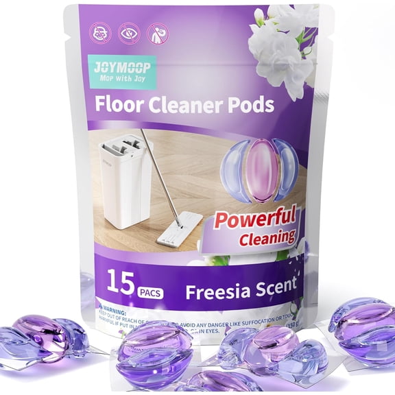 Floor Cleaner for Mopping, 15 PCS Mopping Solution, Hardwood Cleaner, Works Perfectly with Mop Bucket