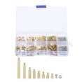 thumbnail image 1 of Graflsoa 260-Piece M2 Brass Standoff Kit with Nuts and Screws for PCB, Motherboard, and Raspberry Pi Projects, 1 of 6