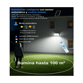 thumbnail image 2 of Reflector Solar LED Exterior, Lámpar solar 150 LEDs, 15,000 Lúmenes Malubero Blanco, 2 of 5