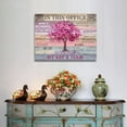 thumbnail image 2 of Aaroca Pink Inspirational Wall Art for Office Women Motivational Quotes Phrases Poster Rustic Heart Tree Pictures Unframed Wall Art Décor Contemporary Home Workspace Desk Decorations Gifts for Women, 2 of 5