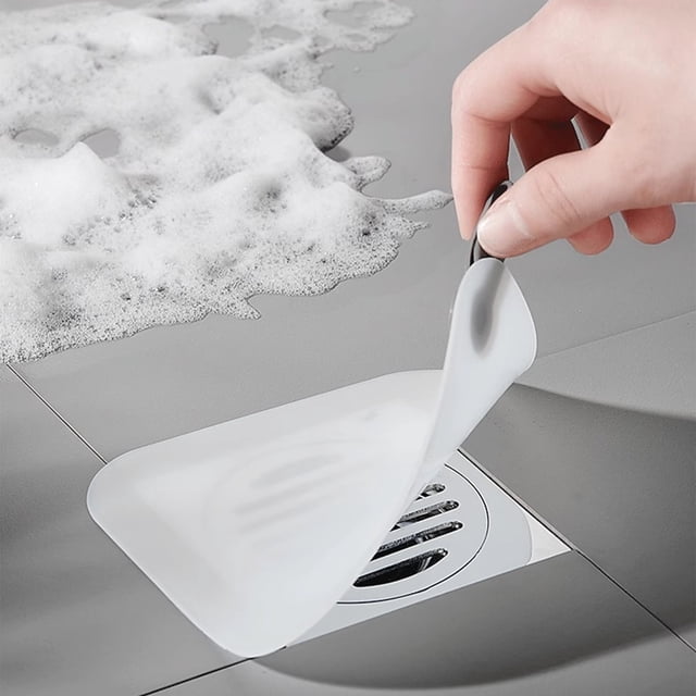 RKSTN drain mats Sewer Deodorant CoversFloor Leak Deodorant CoversDeodorant MatsSilicone Deodorant Floor DrainBathroom Floor Leak Mats