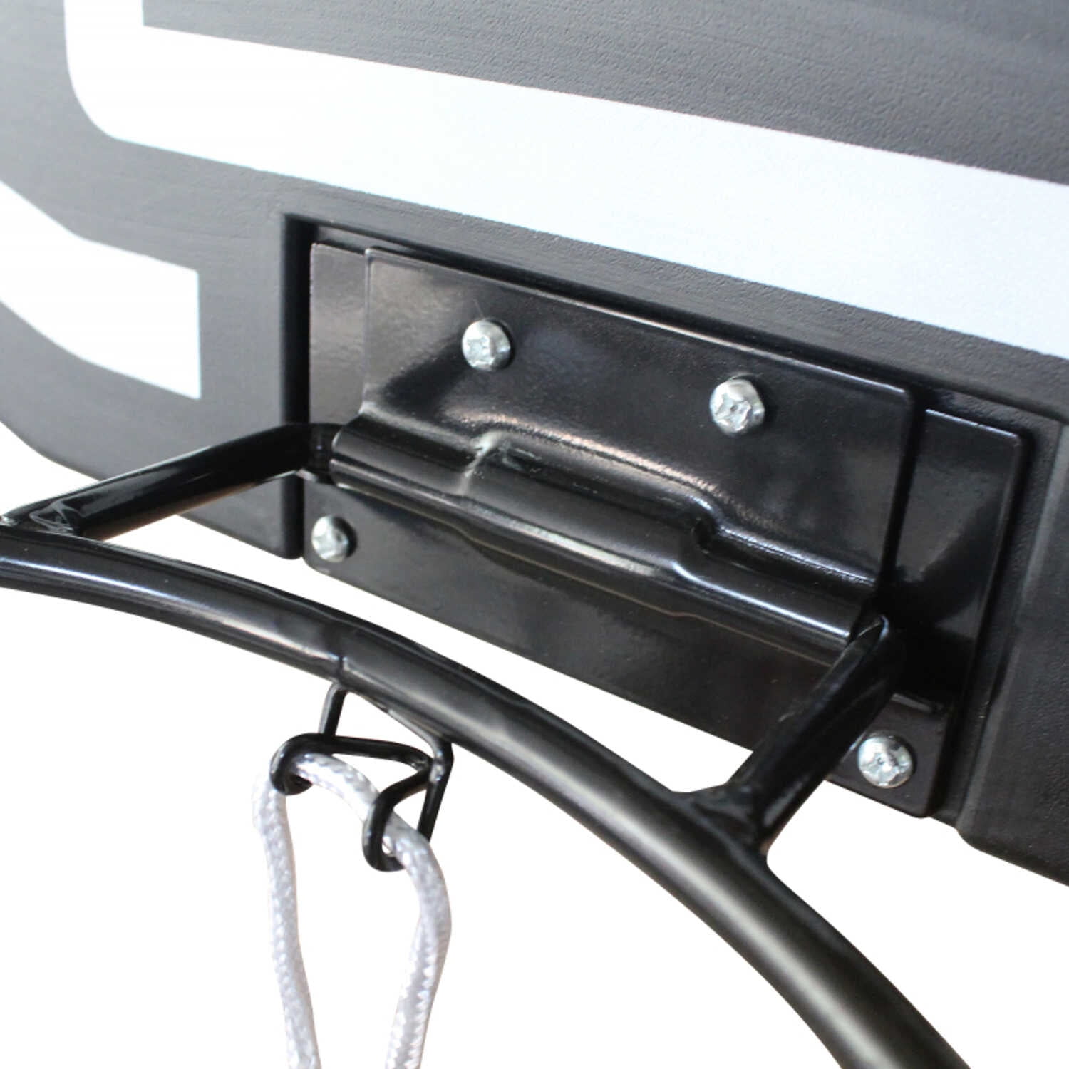 Wall-Mounted Basketball Hoop with Large 28.5"x18" Shatter-Proof Backboard