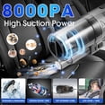 thumbnail image 2 of Kit de limpieza de coche Viewsun para interiores, 16 unidades, con aspiradora de mano, 2 of 8