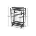 thumbnail image 5 of Rollaway Bed, Foldable Bed,Folding Bed with Mattress for Adults, Portable Bed with High Density Foam Twin Mattress and Metal Frame, 75 X 31 Inch,Space Saving Fold Up Bed for Easy Storage,300 Lbs, 5 of 8