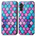 thumbnail image 2 of Compatible With Samsung Galaxy A13 5g Case Colorful Wallet Card Slot Pu Leather Kickstand Magnetic Rfid Blocking Cover, 2 of 3