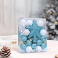 thumbnail image 7 of Ltvvegg 36 Pack Christmas Tree Ornaments Set, Classic Shatterproof Christmas Balls Ornaments Decorations, Plastic Hanging for Xmas Tree Christmas Gifts Party Decorations, Light Blue, 7 of 7