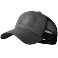 thumbnail image 5 of American Flag Trucker Hat - Snapback Hat, Baseball Cap for Men Women - Breathable Mesh Side, Adjustable Fit - for Casual Wear, 5 of 6
