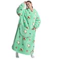 thumbnail image 4 of Blanket Sweatshirt, Oversized Printing Pattern Blanket Hoodie Hooded Pocket For Birthday ANGGREK Otros, 4 of 6