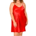 thumbnail image 3 of Teissuly Womens Nighte Dress Plus Size Lingerie Nightwear Sleepskirt Underwear, 3 of 4
