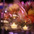 thumbnail image 4 of OULII 3Pcs Led Pillar Candles Sphere Ball Modern Minimalist For Couples, 4 of 8