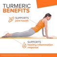 thumbnail image 4 of Qunol Turmeric Curcumin Capsules, 1500mg Extra Strength Supplement, Patented Hydro-Soluble Technology, Alternative to Turmeric Curcumin with Black Pepper, 90 Veggie Capsules, 4 of 7